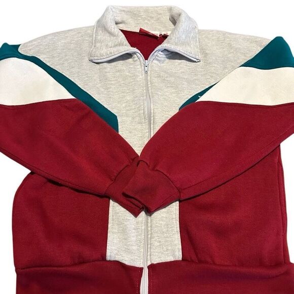 Vintage 90s Pony Zip Up Soft Track Streetwear Jacket Size Medium - Picture 2 of 10